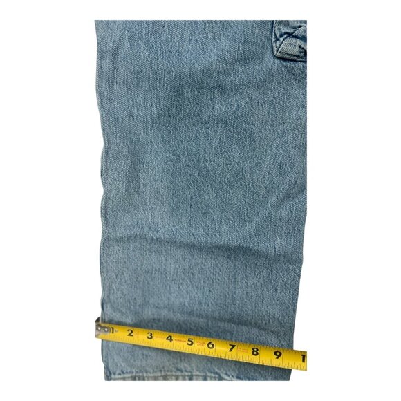 Garage Denim Women's Wide Leg Slouchy Baggy Cargo Jeans | Sz 25 Y2K Streetwear - Picture 12 of 15